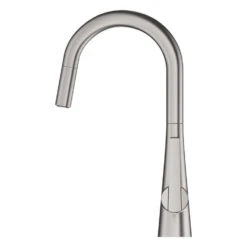 Grohe Zedra/Ladylux Single Handle Pull-Down Kitchen Faucet With Dual-Function Spray Head