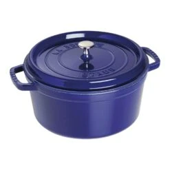 Staub 7-Quart Round Cocotte - Dark Blue