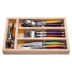 24-Piece Everyday Flatware Set With Fruity Handles