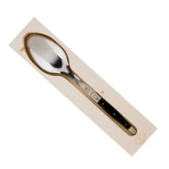 Serving Spoon With Black Handle