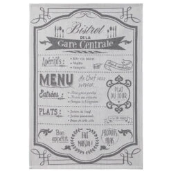 Bistro Menu Tea Towel