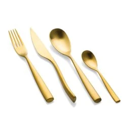 Arte 20-Piece Ice Oro Flatware Set