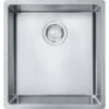 Franke Cube 16.5" X 18" Single Bowl 18-Gauge Stainless Steel Undermount Prep Sink