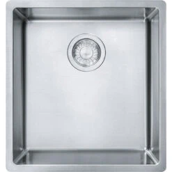 Franke Cube 16.5" X 18" Single Bowl 18-Gauge Stainless Steel Undermount Prep Sink