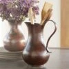 Los Olivos Copper Pitcher In Antique