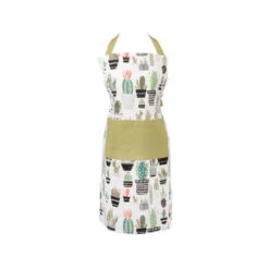 DII Urban Oasis Cactus Print Chef Apron