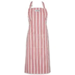 DII Tomato Stripe Foodie Gourmet Chef Apron