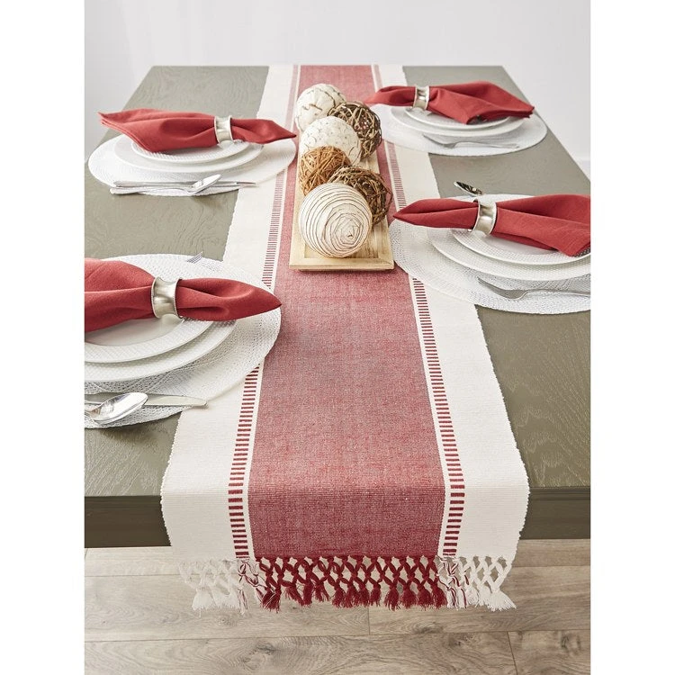 DII Barn Red Solid 20" Wide X 20" Napkins Set Of 6 - Image 8