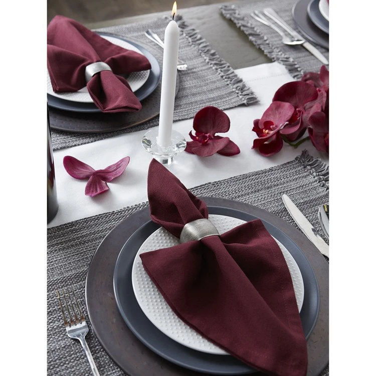 DII Blackberry 20" X 20" Napkins Set Of 6 - Image 9