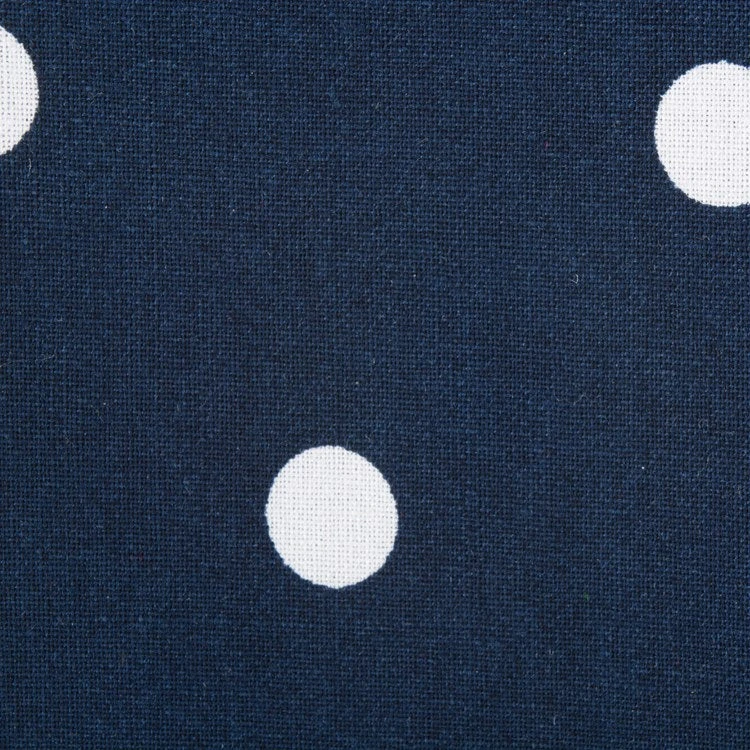 DII Polka Dot Navy/White 18" X 18" Napkins Set Of 4 - Image 6
