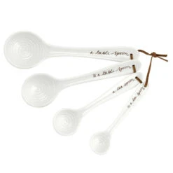 Sophie Conran Measuring Spoons Set Of 4 - White