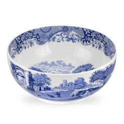 Spode Blue Italian 10.75" Deep Round Bowl