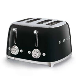 Smeg 4 X 4 Slot Toaster - Black