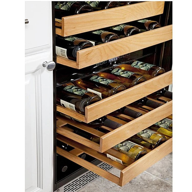 46-Bottle Dual Temperature Zone Built-In Wine Refrigerator - Image 7