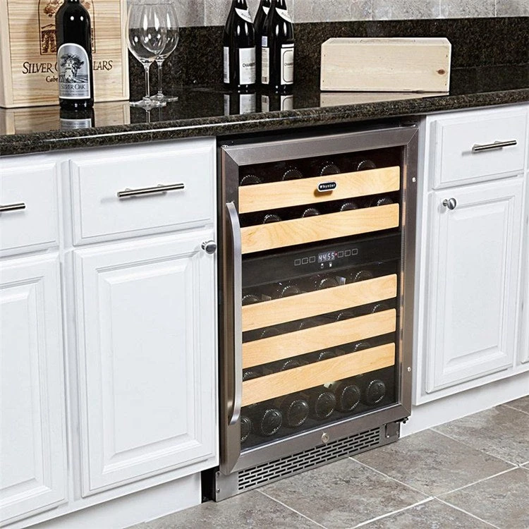46-Bottle Dual Temperature Zone Built-In Wine Refrigerator - Image 9