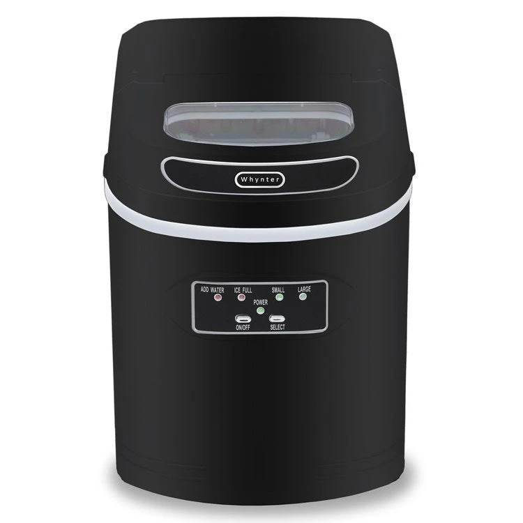 Compact Portable Ice Maker 27 Lb Capacity - Black - Image 2