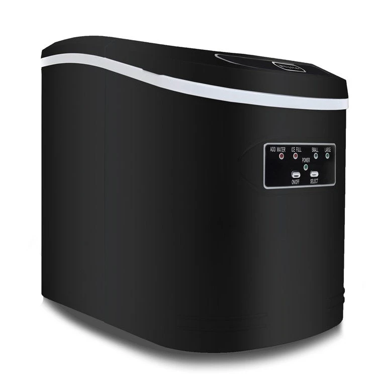 Compact Portable Ice Maker 27 Lb Capacity - Black - Image 4