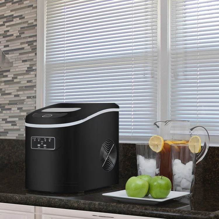 Compact Portable Ice Maker 27 Lb Capacity - Black - Image 10
