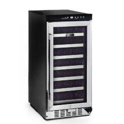 33-Bottle Compressor Built-In Wine Refrigerator