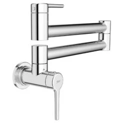American Standard Studio S Wall-Mount Pot Filler Kitchen Faucet - Polished Chrome