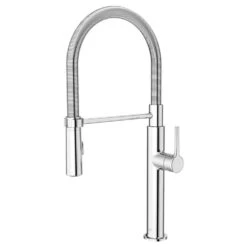 American Standard Studio S Semi-Pro Single Handle Pull-Down Dual-Spray Kitchen Faucet - Polished Chrome