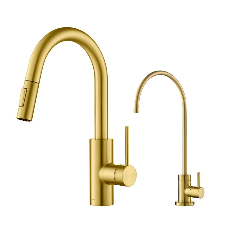 Oletto Pull Down Kitchen Faucet And Purita Water Filter Faucet Combo - Image 2