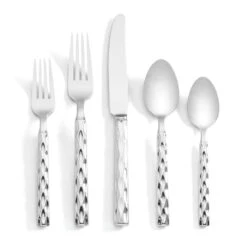 Truro Five-Piece Place Setting - Platinum